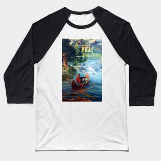 Canada by B.O.A.C - Vintage Travel Baseball T-Shirt